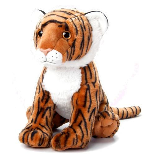 The Petting Zoo Tiger Stuffed Animal, Gifts for Kids, Wild Onez Zoo Animals, Jumbo Tiger Plush Toy 20 inches