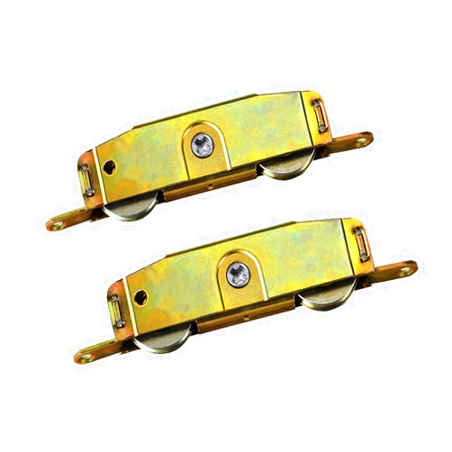 HauSun Heavy Duty Sliding Patio Door Roller Assembly 1-1/4 Inch Steel Ball Wheel Bearing, Side Adjustable,2 Pack