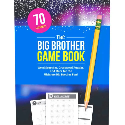 Jenine Zimmers The Big Brother Game Book: Word Searches, Crossword Puzzles, and More for the Ultimate Fan of the TV Show!
