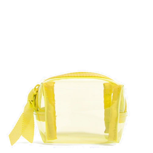 Vera Bradley Women's Clear Mini Cosmetic Makeup Organizer Bag