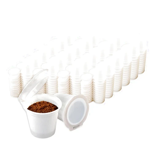 iFillCup Pods-288 White fillable single-serve coffee pods for use in Keurig brewers. Fill your own fresh coffee in these airtight pods for a great tasting brew.