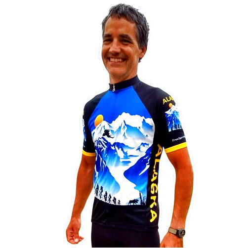 Free Spirit Wear Alaska Majestic Cycling Jersey