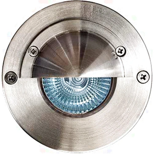 DABMAR LIGHTING LV625-LED4-RGBW-SS316 Half Moon Step Light 4W RGBW LED MR16 12V, 316 Marine Grade Stainless Steel