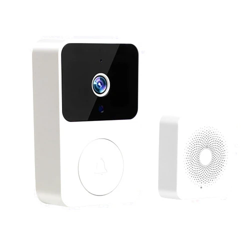 Generic Today 2024 Wireless Smart Remote Video Doorbell Intelligent Visual Doorbell with Two Way Audio 2.4G WiFi Door Doorbell with Home Intercom and Clear Night