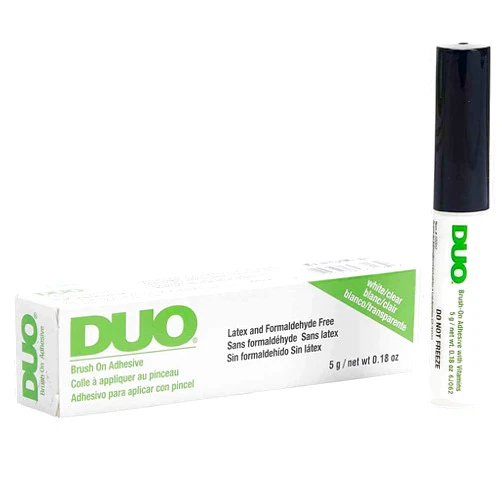 DUO Brush-on Strip Lash Adhesive, Clear, 0.18oz, 1-Pack