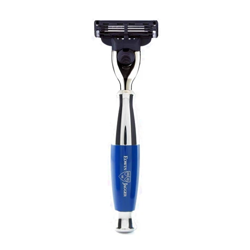 Edwin Jagger Diffussion 36 Series Chrome Plated Handle Compatible With A Mach3 Razor Cartridge