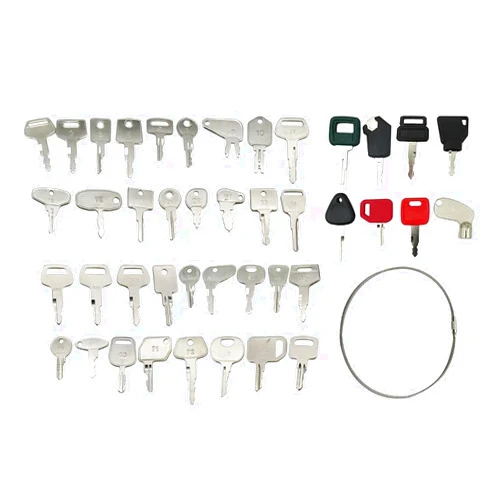 USonline911 Premium 42 Heavy Equipment Construction Ignition Key Set for Doosan Daewoo (F900) F900 Excavator/Bobcat E80