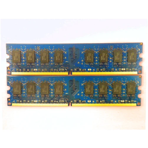 Hynix 4GB 2X2GB RAM PC2-6400U 800MHZ 2RX8 DDR2 NON-ECC Unbuffered For DESKTOP Memory
