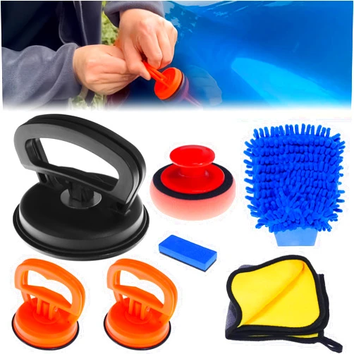 HBXJGS Car Dent Puller Kit 3 Pack Dent Remover Tool for Car Dent Repair Kit Dent Puller Suction Cup