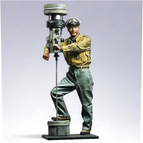 Generic 1/16 Resin Model Kit German U Boat Captain CCDR Combatant Commander Unpainted