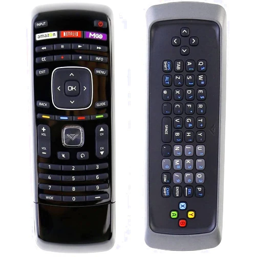 Elekpia Universal Remote Control for Vizio Smart TV Remote Compatible with All Vizio LCD LED HDTV Smart TVs Including Dual Side QWERTY Keyboard
