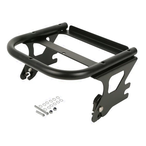 TCMT Detachable 2-Up Tour Pack Mounting Luggage Rack Fits for Harley Davidson FTouring Road King FLHT FLHX FLTR Road Glide 1997-2008 Street Glide FLHX 2006-2008 Electra Glide Standard FLHT 1997-2008