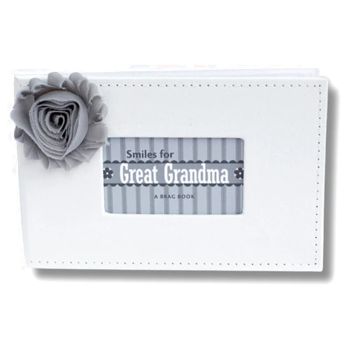 The Grandparent Gift Co. The Grandparent Gift Great-Grandma Gift Grandparent Photo Brag Book