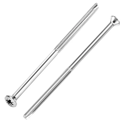 ERETOW RP12630 Longer Escutcheon Trim Screws Replacement for Delta Faucet, Shower Trim Screws for Valves Roughed-in Too Deep, Faucet Repair Parts for Delta Classic Tub/Shower System, 2 Pack