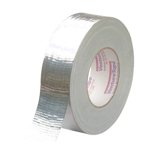 Venture Tape 3M Venture Tape Metallized Cloth Duct Tape 1502, Silver, 72 mm x 55 m (2.83 in x 60.1 yd), 16 per case