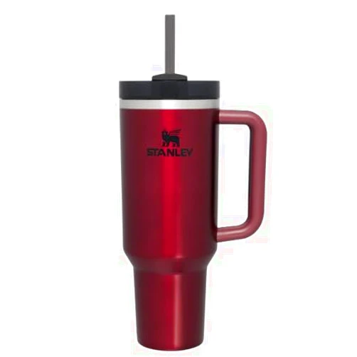 Stanley Quencher H2.0 FlowState 40 oz Tumbler - Rosewood Glow