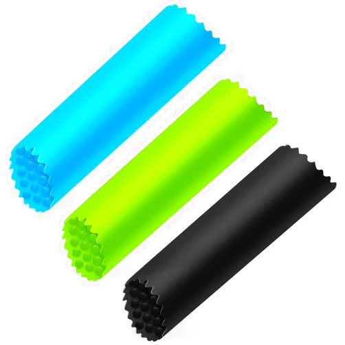 DUMEALAGR Garlic Peeler Tube Silicone Garlic Skin Remover Roller Garlic Tube Rollers Skin Remover Garlic Roller Peeling Tube Tool for Useful Kitchen Tools (3 Pcs)