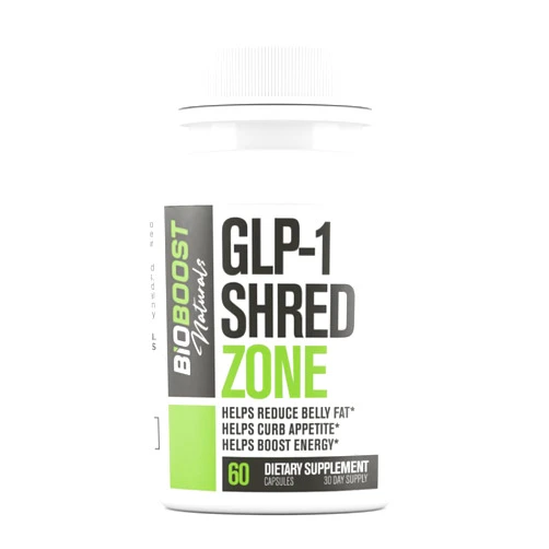 Nutrimend IQ GLP-1 Shred Zone - Weight Loss Pills for Women & Men + Appetite Suppressant Support - Supports Healthy Pathways Associated with GLP-1 Activity - Fat Burner Supplement - 60 Capsules