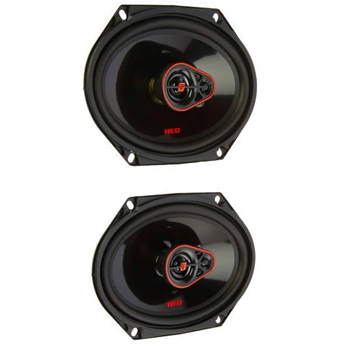 CERWIN-VEGA! CERWIN-Vega Mobile H7683 HED(R) Series 3-Way Coaxial Speakers (6