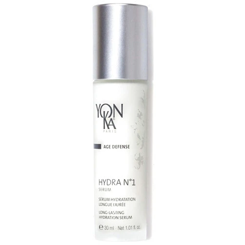 Yonka Yon-Ka Hydra No.1 Face Serum (30ml) Age Defense Skin Care, Intensive Hydration Booster with Hyaluronic Acid and Aloe Vera, Dry and Mature Skin, Paraben-Free