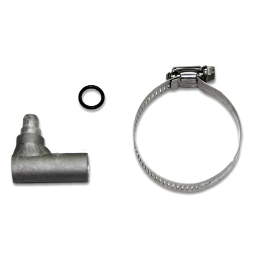 Bagger Brothers BBGT-F-ELBOW-001 Raw Finish Replacement Fuel Elbow (for Extended Tank Kit)