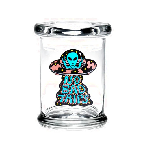 Pulsar 420 Science Pop Top Jar - No Bad Trips / 1/3oz