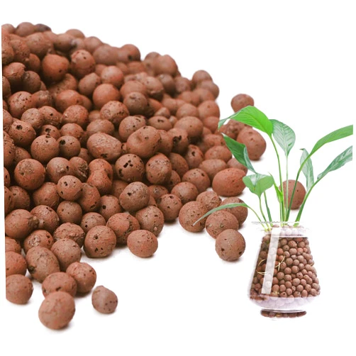 Pulovin 5 lbs LECA Balls for Indoor Plants, 4-16mm Clay Pebbles for Plants Hydroponic, Aquaponics, Natural Leca Balls for Soil Root Development, Orchid Potting Mix
