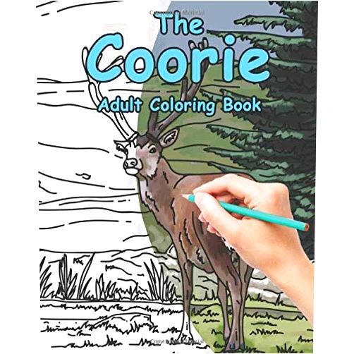 Lachlan Anderson The Coorie Adult Coloring Book