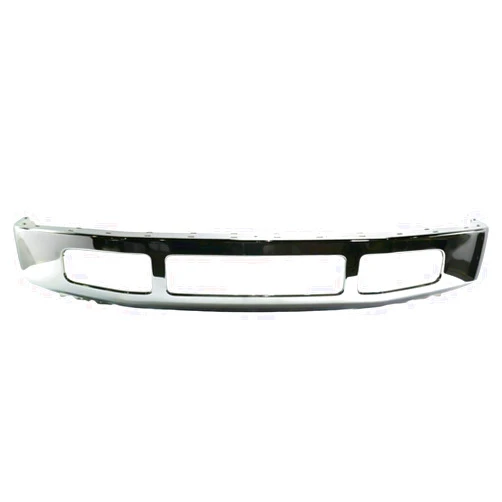 U-Autoacces 1pc Front Chrome Steel Bumper Face Bar with Molding Holes for Ford for F250 SuperDuty 2008-2010 for F350 SuperDuty 2008-2010 Without Mounting Bracket(S)-Assembly 9594309 8C3Z17757B
