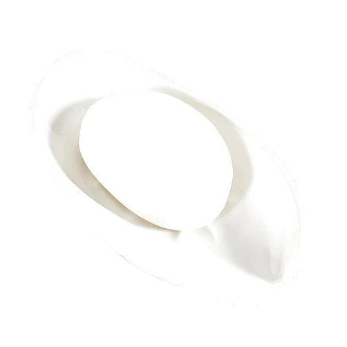 ANTIS'S HOME Soap Holder, Self Draining Soap Dish, Leaf Shape Ceramic Bar Soap Holder Drain Soap Dishes for Bathroom Sink Kitchen, Easy to Clean Keeps Soap Dry, White, ANTIS'S HOME