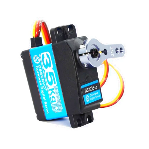 BETU 35KG Coreless High Torque RC Servo，Waterproof Servo with Full Metal Gear, Steering Servo with 25T Servo Horn（270°）