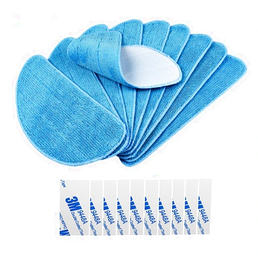 Electropan 10pcs Mopping Cloths for Ilife V3/V3s/V5/V5s/V5s pro/V5s Pro 2/V5s Plus/Noisz S5 Pro/V9/V9 Pro Robot Vacuum Cleaner Ilife Mop Pads Ilife Vacuum Mops