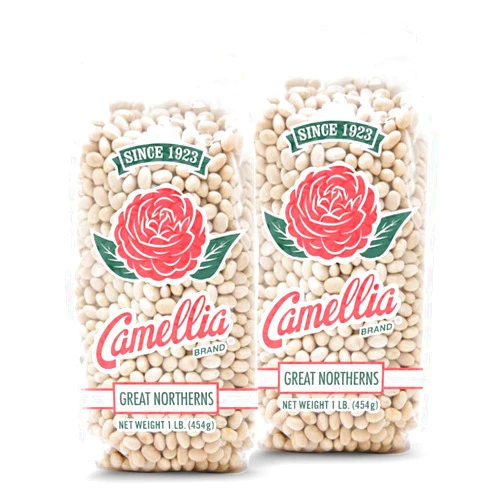 Camellia Brand Dried Great Northern Beans, 1 Pound (Pack of 2)…