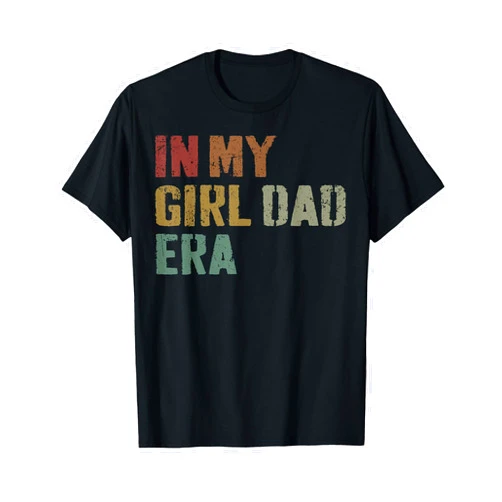 Awesome Like My Daughter Shirt Fathers Day Gifts Funny in My Dad Daughter Era Tee Fathers Day Men Gifts T-Shirt
