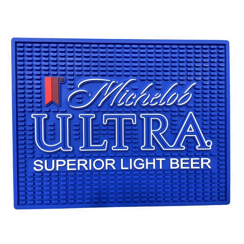 Michelob Ultra Bar Mat Professional Spill Mat Wait Station Drip Mat 12x9 Coaster