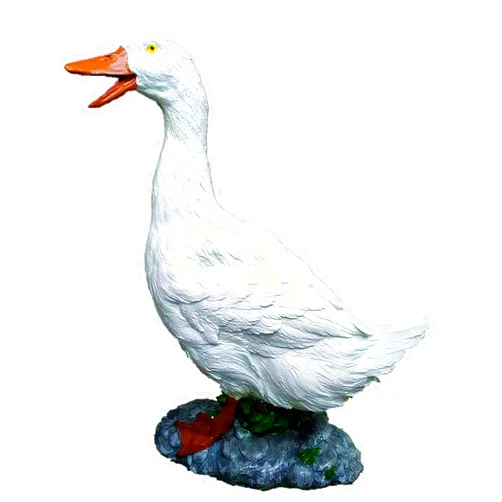 PHNAM Duck Resin Garden Statue, Super Cute Outdoor Decoration, Used to Decorate Indoor and Outdoor Gardens, Best Statue Gift