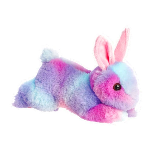Aurora® Adorable Mini Flopsie™ Spring Time Bunny™ Stuffed Animal - Playful Ease - Timeless Companions - Lavender 8 Inches