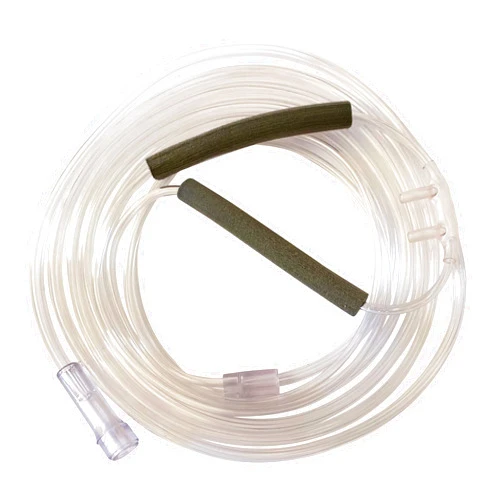 Comfort Plus 5-Pack Westmed #0553 Adult Soft Tipped Comfort Plus Cannula with EarMates Attached and 7' Kink Resistant Tubing