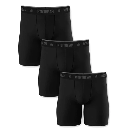 INTO THE AM Premium Men's Boxer Briefs - Modal Stretchy Compression Athletic Underwear S - 4XL