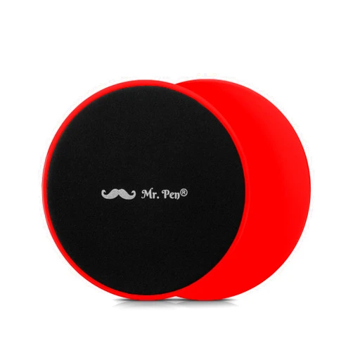 Mr. Pen- Core Sliders for Working Out, 2 Pack, Dual Sided, Workout Sliders Disc, Exercise Sliders Fitness Discs, Strength Slides, Fitness Sliders, Floor Sliders for Workout