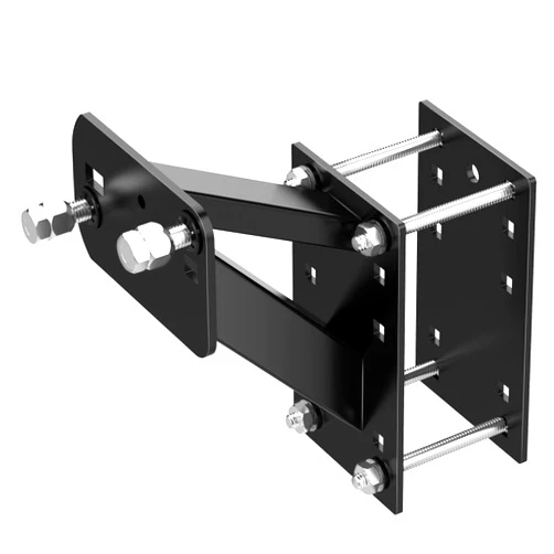 ZWanPing Trailer Spare Tire Mount Bracket for Trailer, Spare Tire Carrier Heavy Duty Holds up to 160 Lbs,Fits 4 & 5 & 6 Lugs Trailer Wheels on 4