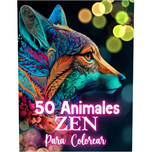 Libros de colorear animales Animales Zen para Colorear: Libro de Colorear Animales para Adultos con Leones, Elefantes, Gatos, Perros, Iguanas, Lobos, Pájaros y mucho más (Libros de Colorear Creativos) (Spanish Edition)