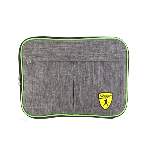 Killerspin Optima Ping Pong Paddle Carry Case| Padded Table Tennis Racket Cover| Reinforced Padded Polyester Bag for 2 Ping Pong Bats| Side Accessory Pocket for 8Ó Tablets| Protective Zipper Enclosure