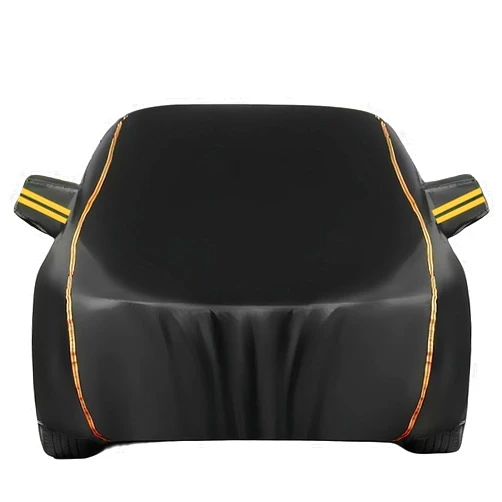 QIANMEI Car Cover for Audi A3 e-tron 2016-2018, Waterproof car Tarpaulin for Indoor and Outdoor Oxford Cloth Protection Garage dustproof Breathable with Zipper Full Cover