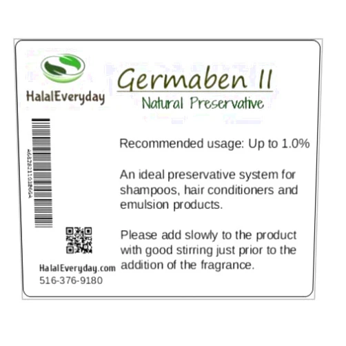 SAAQIN Germaben II - Natural Preservative - Clear Liquid Preservative - Great for making lotion, cream and shampoo- 2oz