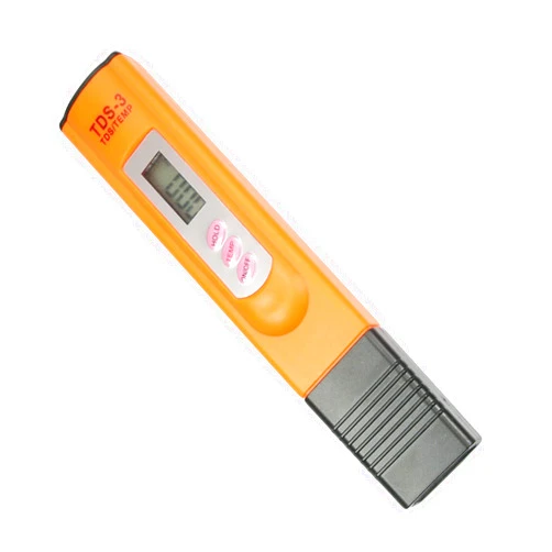 Othmro 1Pcs TDS and EC Tester 1-9990PPM 1 Resolution Plastic Titanium Alloy Meter Digital Water Tester Handheld Tester Accuracy ± 1% for Aquariums Swimming Pools Water Filters Orange
