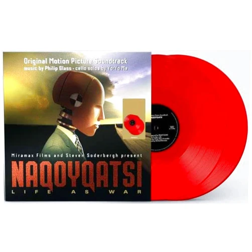 Philip Glass (Artist) Format: Vinyl Naqoyqatsi ( Life Of War ) - Exclusive Limited Edition Red Colored Vinyl LP
