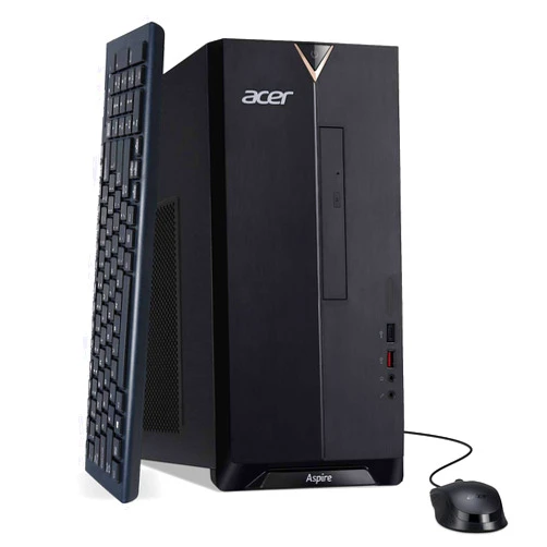 Acer Aspire TC-1660-UA19 Desktop | 10th Gen Intel Core i5-10400 6-Core Processor | 12GB 2666MHz DDR4 | 512GB NVMe M.2 SSD | 8X DVD | Intel Wireless Wi-Fi 6 | Bluetooth 5.2 | Windows 11 Home (Renewed)