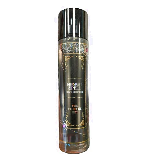 Wuiil In Fashion Design Bath and body Lotion, Perfume Mist, Shower Gel Fragrance Collection (Midnight Spell Mist, 8 oz)