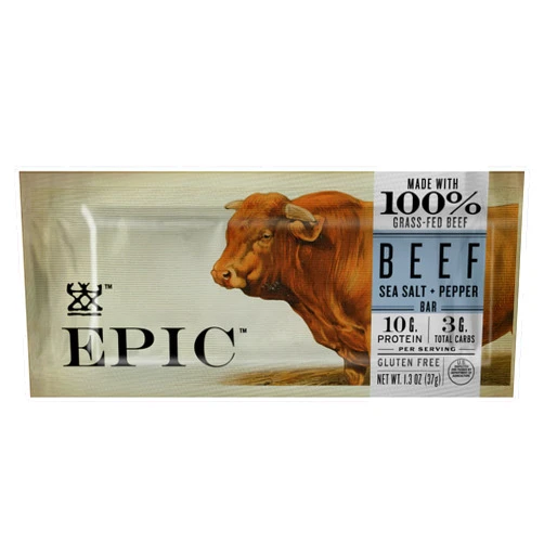 Epic Provisions Beef Sea Salt & Pepper Bar, 1.3 Oz